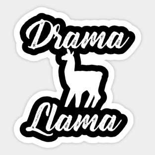 Drama Llama Sticker